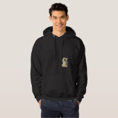 Zebra in Keniaafrika Hoodie (Vorne ganz)
