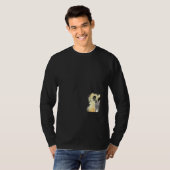 Zebra in Keniaafrika T-Shirt (Vorne ganz)