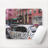 Zebra in Manhattan NYC mousepad Entwurf (Mit Mouse)