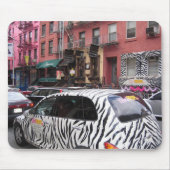 Zebra in Manhattan NYC mousepad Entwurf (Vorne)