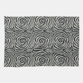 Zebra-Inspiriert Geschirrtuch (Horizontal)