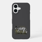 ‚Zebra‘ iPhone 16 Hülle (Rückseite)