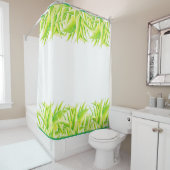 Zebra Iris auf einem Duschvorhang (Beispiel)