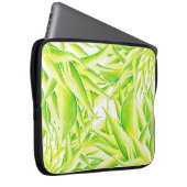 Zebra Iris auf einem Laptop Laptopschutzhülle (Vorne Rechts)