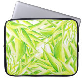 Zebra Iris auf einem Laptop Laptopschutzhülle (Vorderseite)