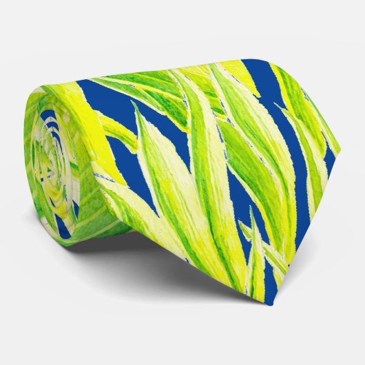 Zebra Iris auf einem Neck Krawatte (Gerollt)