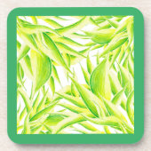 Zebra Iris auf einem Untersetzer-Set Getränkeuntersetzer (Vorderseite)