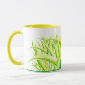Zebra Iris auf einer Combo-Tasse Tasse (Links)