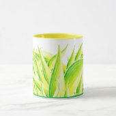 Zebra Iris auf einer Combo-Tasse Tasse (Zentrum)