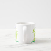 Zebra Iris auf einer Espresso-Tasse Espressotasse (Rückseite)