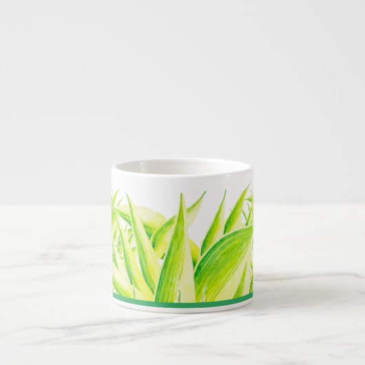 Zebra Iris auf einer Espresso-Tasse Espressotasse (Vorderseite)