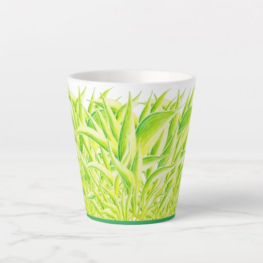 Zebra Iris auf einer kleinen Tasse (Vorderseite)