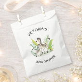 Zebra Jungle Baby Shower Geschenktütchen (Ausgeschnitten)
