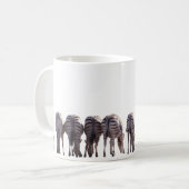 Zebra-Kaffee-Tasse Kaffeetasse (Vorderseite Links)
