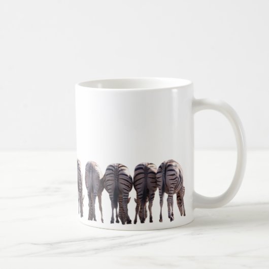 Zebra-Kaffee-Tasse Kaffeetasse (Rechts)