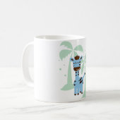 Zebra Kaffeetasse (Vorderseite Links)
