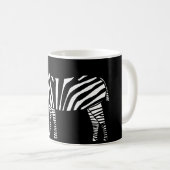 Zebra Kaffeetasse (VorderseiteRechts)