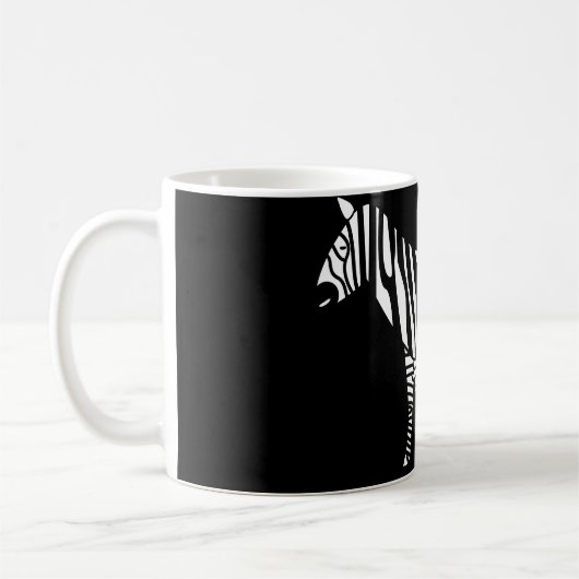 Zebra Kaffeetasse (Links)