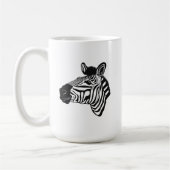 Zebra Kaffeetasse (Links)