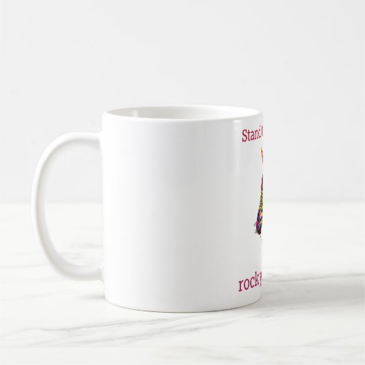 Zebra Kaffeetasse (Links)