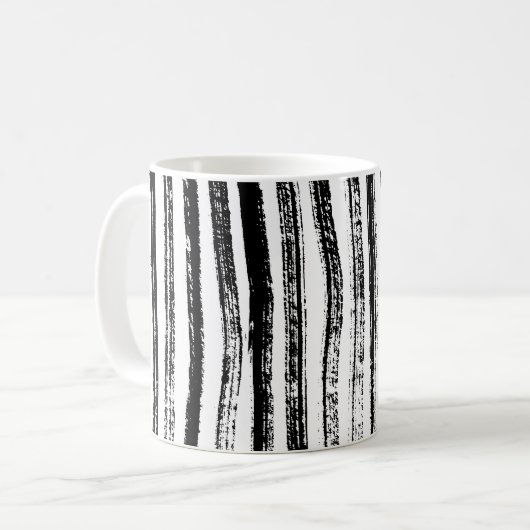 Zebra Kaffeetasse (Vorderseite Links)