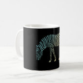 Zebra Kaffeetasse (Vorderseite Links)