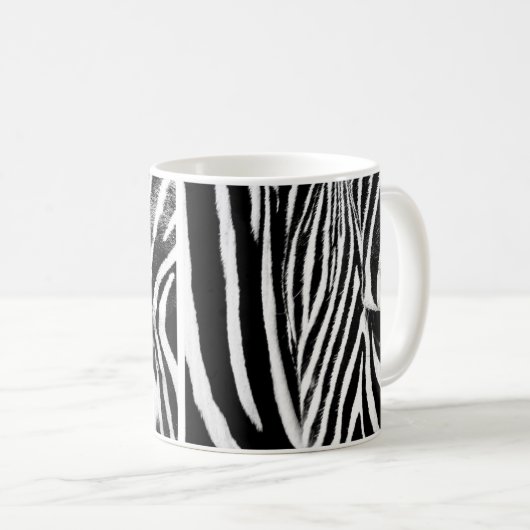Zebra Kaffeetasse (VorderseiteRechts)