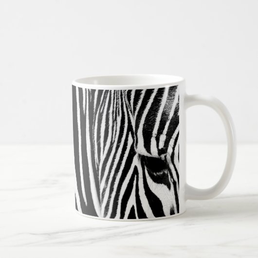 Zebra Kaffeetasse (Rechts)