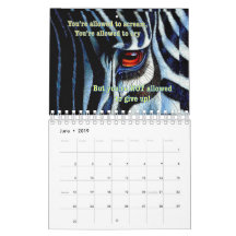 Zebra-Kalender 2019