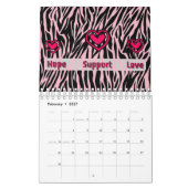 Zebra-Kalender 2019 Kalender (Feb 2027)