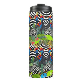 Zebra Kanga Thermal Tumbler Thermosbecher