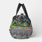 Zebra-Kanga-Turnbeutel Duffle Bag (Rechts)