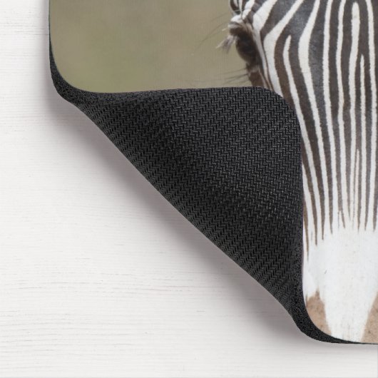 Zebra, Kenia, Afrika Mousepad (Ecke)
