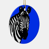 Zebra Keramik Ornament (Rechts)