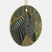 Zebra Keramik Ornament (Rechts)