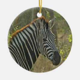 Zebra Keramik Ornament
