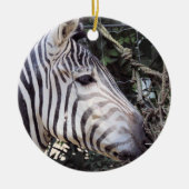 Zebra Keramik Ornament (Vorne)