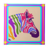Zebra Keramik Tile Fliese (Vorderseite)