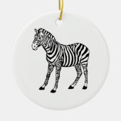 Zebra Keramikornament (Vorne)