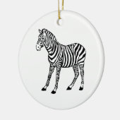 Zebra Keramikornament (Links)