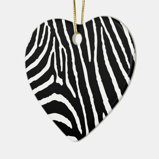Zebra Keramikornament (Links)
