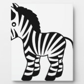 Zebra-Kinder Fotoplatte (Vorderseite)