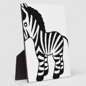 Zebra-Kinder Fotoplatte (Seite)
