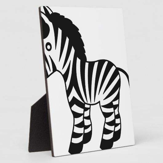 Zebra-Kinder Fotoplatte (Seite)