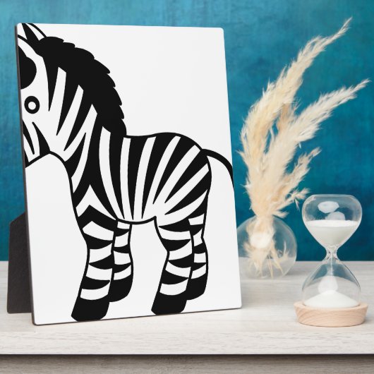 Zebra-Kinder Fotoplatte (Seite)