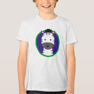 Zebra-Kinder im Shirt