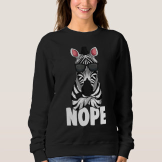 Zebra Kinder Jungen Mädchen Frauen Zebra Liebhaber Sweatshirt