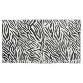 Zebra King Size Pillow Case Pair Kissenbezug (Vorderseite-Links)