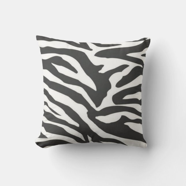 Zebra Kissen (Vorderseite)