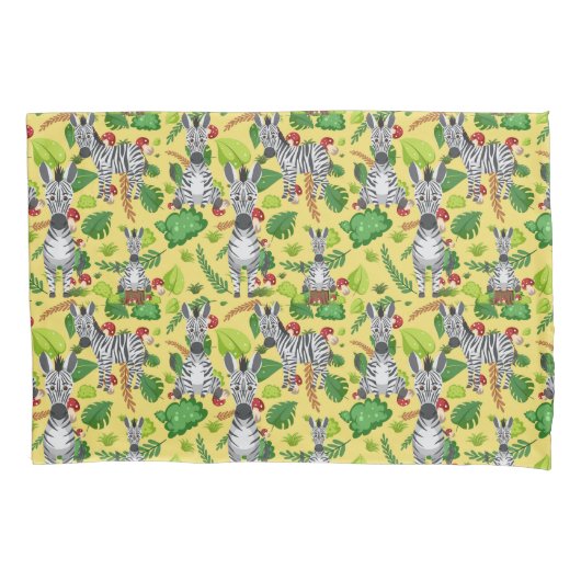 Zebra Kissenbezug (Vorderseite)